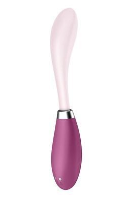 Вібратор Satisfyer G-Spot Flex 3 Red, гнучкий стовбур із фіксацією положення &mdash; купити в інтим-бутику EroticToys