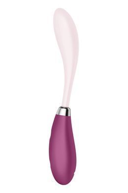 Вібратор Satisfyer G-Spot Flex 3 Red, гнучкий стовбур із фіксацією положення &mdash; купити в інтим-бутику EroticToys
