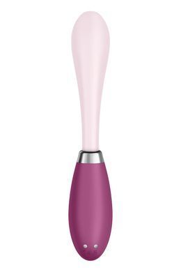Вібратор Satisfyer G-Spot Flex 3 Red, гнучкий стовбур із фіксацією положення &mdash; купити в інтим-бутику EroticToys