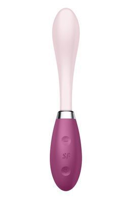 Вібратор Satisfyer G-Spot Flex 3 Red, гнучкий стовбур із фіксацією положення &mdash; купити в інтим-бутику EroticToys