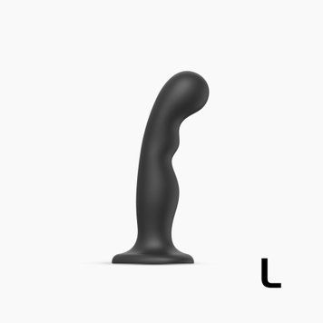 Насадка для страпона Strap-On-Me Dildo Plug P&G Black L &mdash; купити в інтим-бутику EroticToys