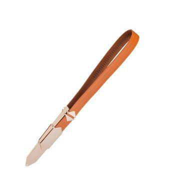 Регульована шльопалка LOCKINK Adjustable Slapper for Impact Play, коричнева, натуральна шкіра &mdash; купити в інтим-бутику EroticToys