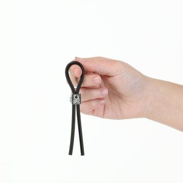 Ерекційне кільце-ласо LUX Active Tether Adjustable Silicone Cock Tie, регульоване &mdash; купити в інтим-бутику EroticToys