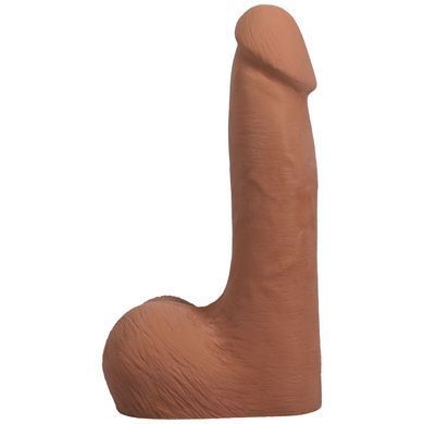 Фалоімітатор Doc Johnson The Realistic Cock ULTRASKYN - 7 Inch with Balls Caramel &mdash; купити в інтим-бутику EroticToys