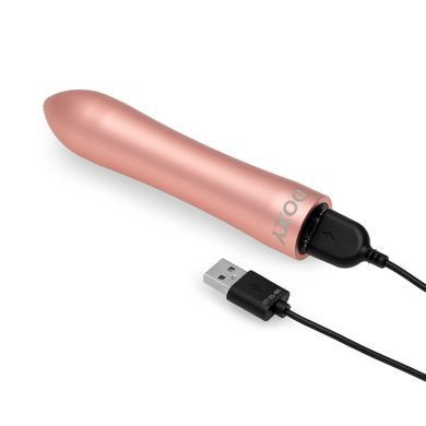 Потужна віброкуля DOXY ROSE GOLD у металевому кейсі, ультрагладенька, 7 режимів &mdash; купити в інтим-бутику EroticToys