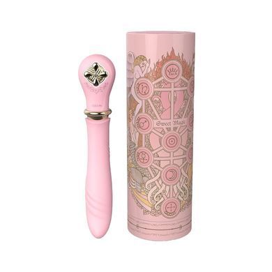 Пульсатор із підігрівом Zalo Sweet Magic - Desire Fairy Pink, турбо режим &mdash; купити в інтим-бутику EroticToys
