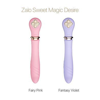 Пульсатор із підігрівом Zalo Sweet Magic - Desire Fairy Pink, турбо режим &mdash; купити в інтим-бутику EroticToys