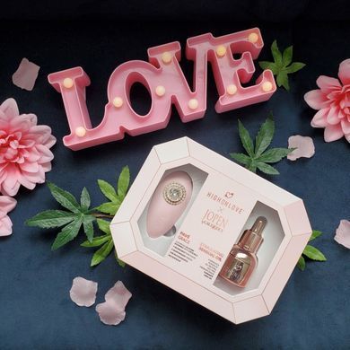 Подарунковий набір HighOnLove & JOPEN: Objects of Desire (краплі для клітора і вібратор з кристалами) &mdash; купити в інтим-бутику EroticToys