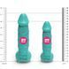 Мило у формі пеніса Pure Bliss BIG Turquoise, крафтове мило-член, натуральне в інтим-бутику EroticToys