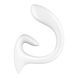Вагінально-кліторальний вібратор Satisfyer G for Goddess 1 White, 2 мотори в інтим-бутику EroticToys