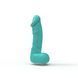 Мило у формі пеніса Pure Bliss BIG Turquoise, крафтове мило-член, натуральне в інтим-бутику EroticToys