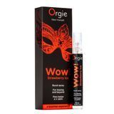 Спрей для орального сексу Orgie &ndash; Wow! Strawberry Ice (10 мл) з охолоджувальним ефектом &mdash; купити в інтим-бутику EroticToys