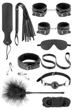 Набір для BDSM Fetish Tentation SM Bondage Box in vegan leather 10pcs &mdash; купити в інтим-бутику EroticToys