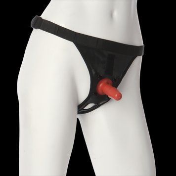 Трусики для страпону Doc Johnson Ultra Harness with Plug з кріпленням Vac-U-Lock, унісекс &mdash; купити в інтим-бутику EroticToys