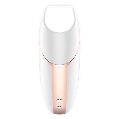 Вакуумный клиторальный стимулятор Satisfyer Love Triangle White (м'яте паковання!!!) &mdash; купити в інтим-бутику EroticToys