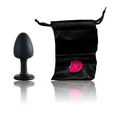 Анальна пробка Dorcel Geisha Plug Ruby M з кулькою всередині, створює вібрації, макс. діаметр 3,2см &mdash; купити в інтим-бутику EroticToys
