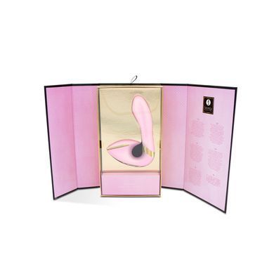 Вагінально-кліторальний вібратор Shunga Soyo Light Pink &mdash; купити в інтим-бутику EroticToys