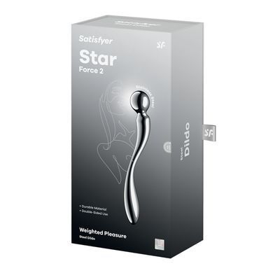 Металевий дилдо Satisfyer Star Force 2 &mdash; купити в інтим-бутику EroticToys