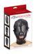 Капюшон для БДСМ зі знімною маскою Fetish Tentation BDSM hood in leatherette with removable mask в інтим-бутику EroticToys