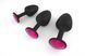 Анальна пробка Dorcel Geisha Plug Ruby M з кулькою всередині, створює вібрації, макс. діаметр 3,2см в інтим-бутику EroticToys