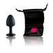 Анальна пробка Dorcel Geisha Plug Ruby M з кулькою всередині, створює вібрації, макс. діаметр 3,2см в інтим-бутику EroticToys