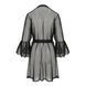 Повітряний пеньюар Passion LOVELIA PEIGNOIR L/XL, black в інтим-бутику EroticToys