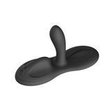 Замовити анонімно: Sit-on-top смарт-вібратор Zalo &ndash; Flora Smart Vibrating Pad Obsidian Black, 9 моторів