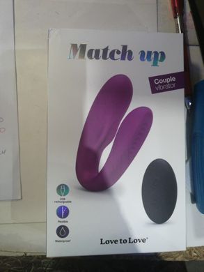 Вібратор для пар із пультом ДК Love To Love MATCH UP - SWEET ORCHID (м'ята упаковка!!!) &mdash; купити в інтим-бутику EroticToys