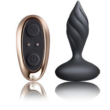 Анальна вібропробка Rocks Off Petite Sensations &ndash; Desire Black &mdash; купити в інтим-бутику EroticToys