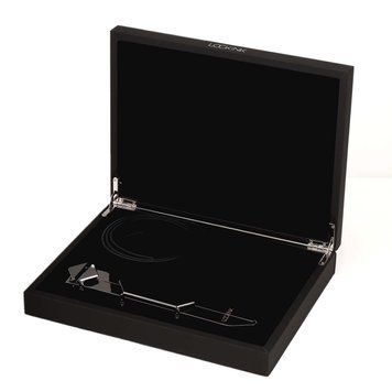 Регульована шльопалка LOCKINK Adjustable Slapper for Impact Play, чорна, натуральна шкіра &mdash; купити в інтим-бутику EroticToys