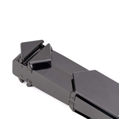 Регульована шльопалка LOCKINK Adjustable Slapper for Impact Play, чорна, натуральна шкіра &mdash; купити в інтим-бутику EroticToys