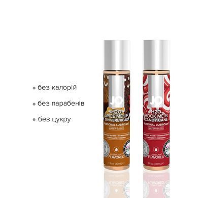 Набір лубрикантів JO Naughty or Nice Gift Set &ndash; Candy Cane & Gingerbread (2&times;30 мл) &mdash; купити в інтим-бутику EroticToys