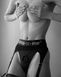 Труси для страпону з підв'язками для панчох Strap-On-Me REBEL HARNESS - L в інтим-бутику EroticToys
