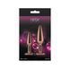 Набір анальних пробок NS Novelties Rear Assets - Tapered Trainer Kit - Rose Gold - Pink в інтим-бутику EroticToys