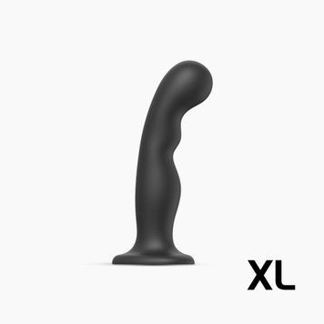 Насадка для страпона Strap-On-Me Dildo Plug P&G Black XL &mdash; купити в інтим-бутику EroticToys