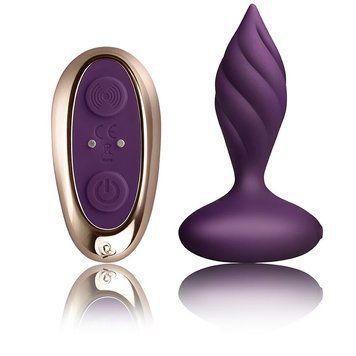 Анальна вібропробка Rocks Off Petite Sensations &ndash; Desire Purple &mdash; купити в інтим-бутику EroticToys