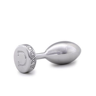 Металева анальна пробка DOXY Butt Plug SMOOTH, гладенька, діаметр 3,3 см &mdash; купити в інтим-бутику EroticToys