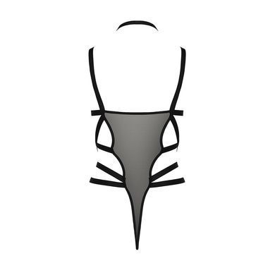 Боди-монокини Passion Exclusive HAGAR BODY XXL/XXXL, black &mdash; купити в інтим-бутику EroticToys