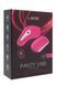 Вібратор у трусики Liebe Panty Vibe Recargable Cerise, нагрів до 39 &deg;C, пульт, трусики S-M в комплекті в інтим-бутику EroticToys