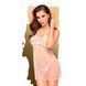 Приталена сорочка-сітка зі стрінгами Penthouse - All Yours White L/XL в інтим-бутику EroticToys