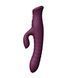 Пульсатор-кролик з вібрацією Zalo Mose Velvet Purple, нагрівання до 42&deg;, кристал Swarovski в інтим-бутику EroticToys