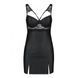 Бебі-дол з еко-шкіри та мережива Passion LOONA CHEMISE S/M, black в інтим-бутику EroticToys