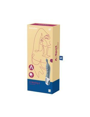 Вібратор для точки А Satisfyer A-Mazing 2 Grey &mdash; купити в інтим-бутику EroticToys