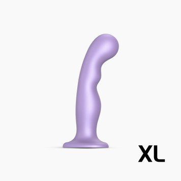 Насадка для страпона Strap-On-Me Dildo Plug P&G Lilas Metallic XL &mdash; купити в інтим-бутику EroticToys