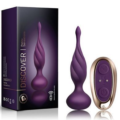 Анальна вібропробка Rocks Off Petite Sensations &ndash; Discover Purple &mdash; купити в інтим-бутику EroticToys
