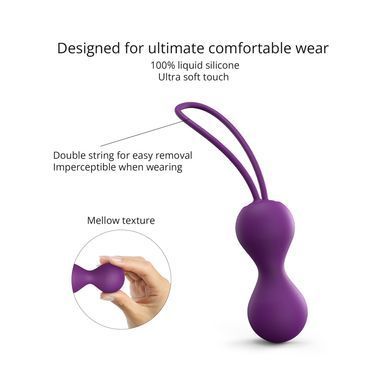 Вагінальні кульки Love To Love JOIA - PURPLE RAIN &mdash; купити в інтим-бутику EroticToys