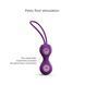 Вагінальні кульки Love To Love JOIA - PURPLE RAIN в інтим-бутику EroticToys