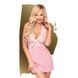 Сорочка з коміром халтером та стрінгами Penthouse - Sweet&Spicy Rose S/M в інтим-бутику EroticToys