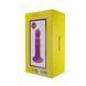 Дилдо з присоскою Adrien Lastic Hitsens 3 Purple, відмінно для страпона, діам. 4,1см, довжина 18,2см в інтим-бутику EroticToys