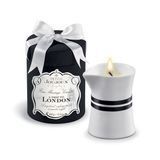 Замовити анонімно: Масажна свічка Petits Joujoux - London - Rhubarb, Cassis and Ambra (190 г) розкішна упаковка